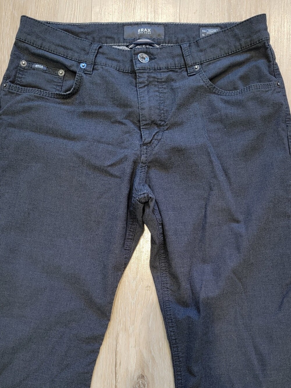 Mens Brax Cooper pants - Picture 2 of 8
